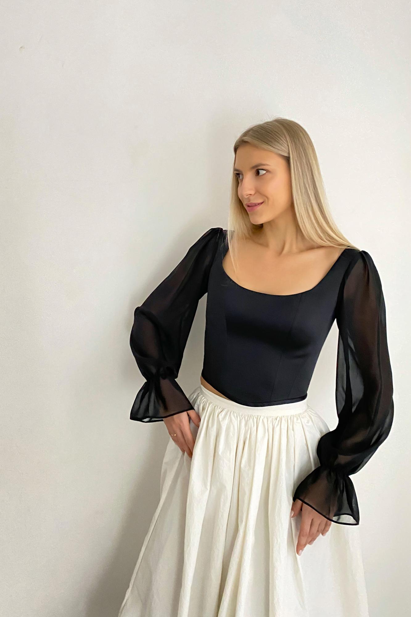 Выкройка корсет Лила