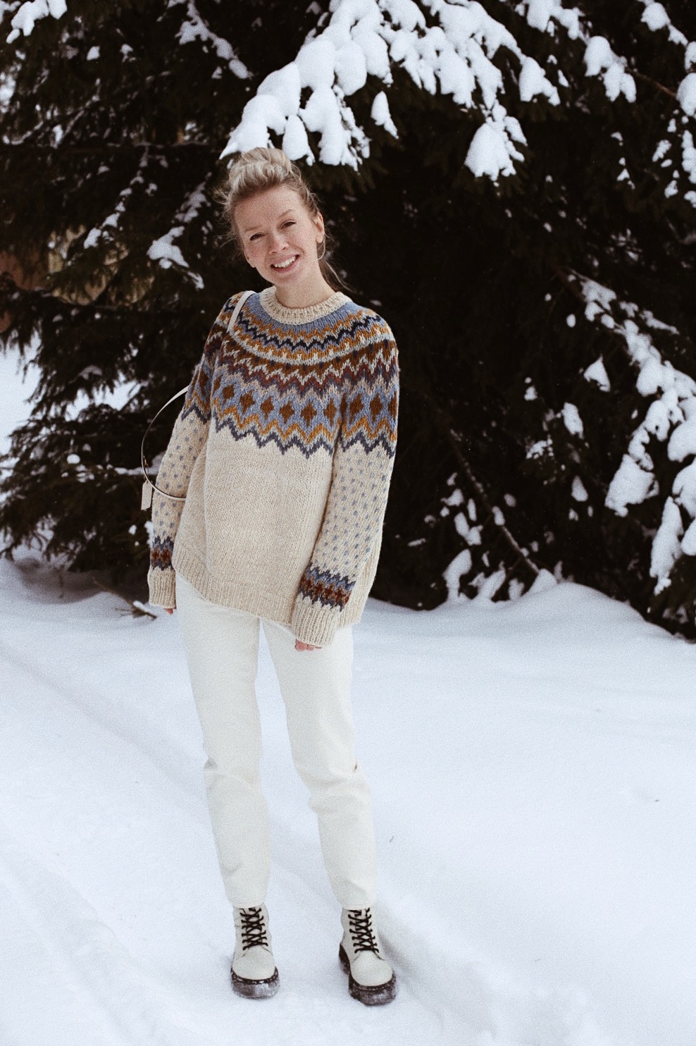 Джемпер с жаккардовым узором Royal Dots