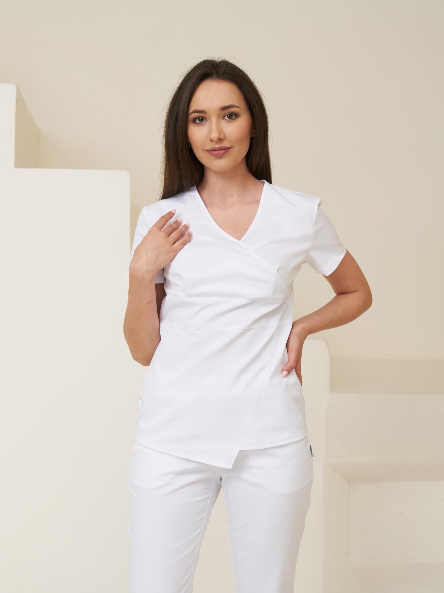 Блуза белая KL 202