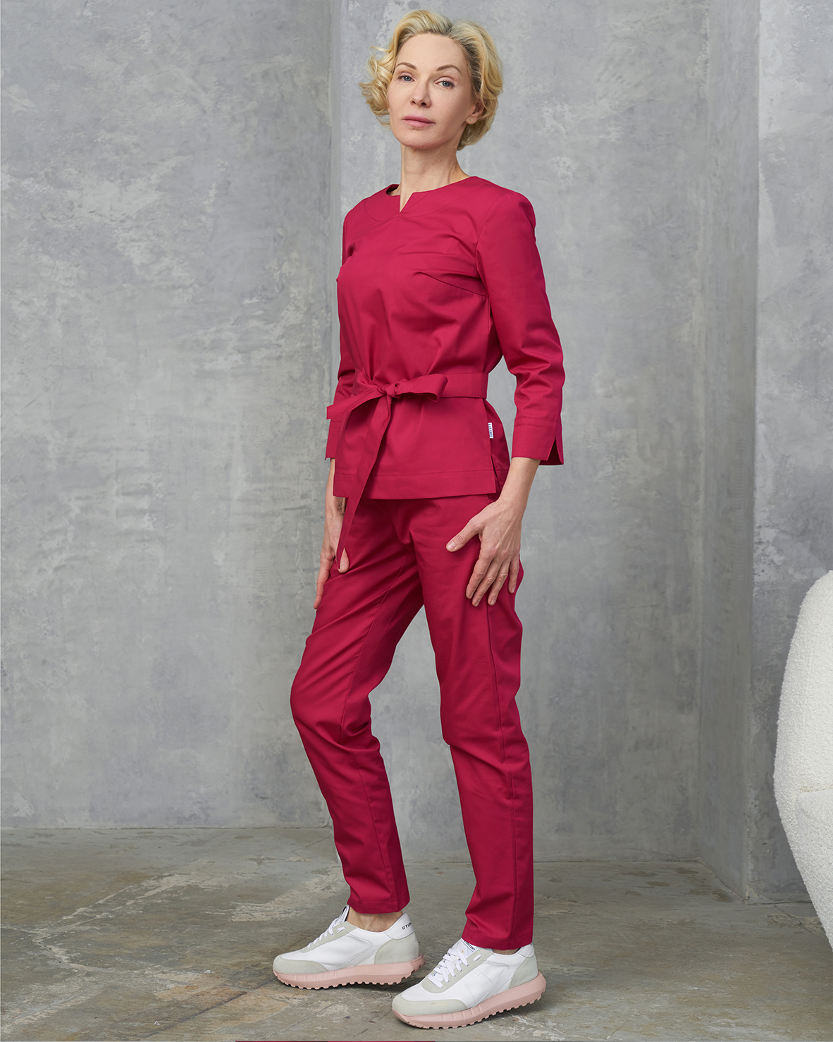 Блуза маджента KL 201