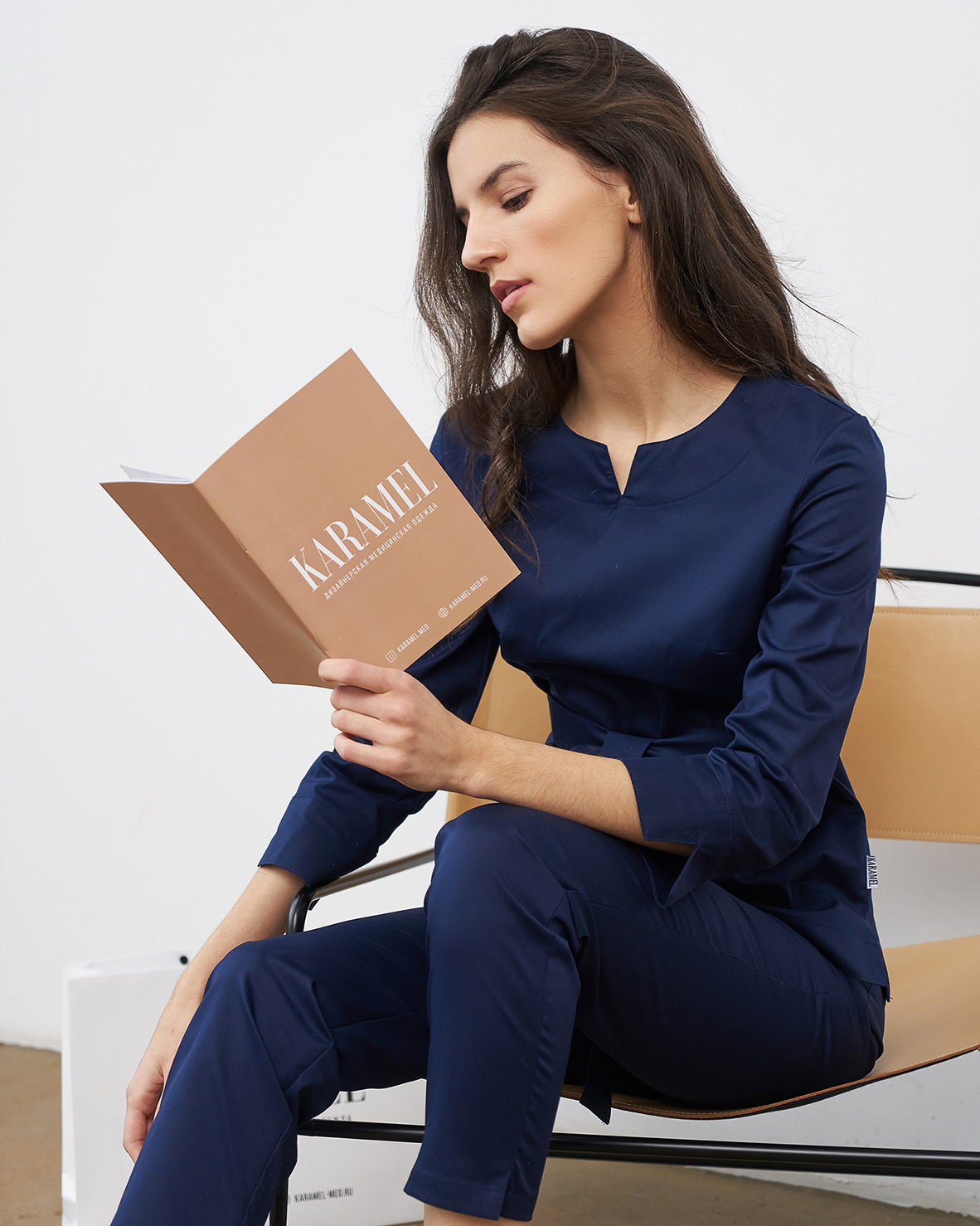 Блуза кобальт KL 201