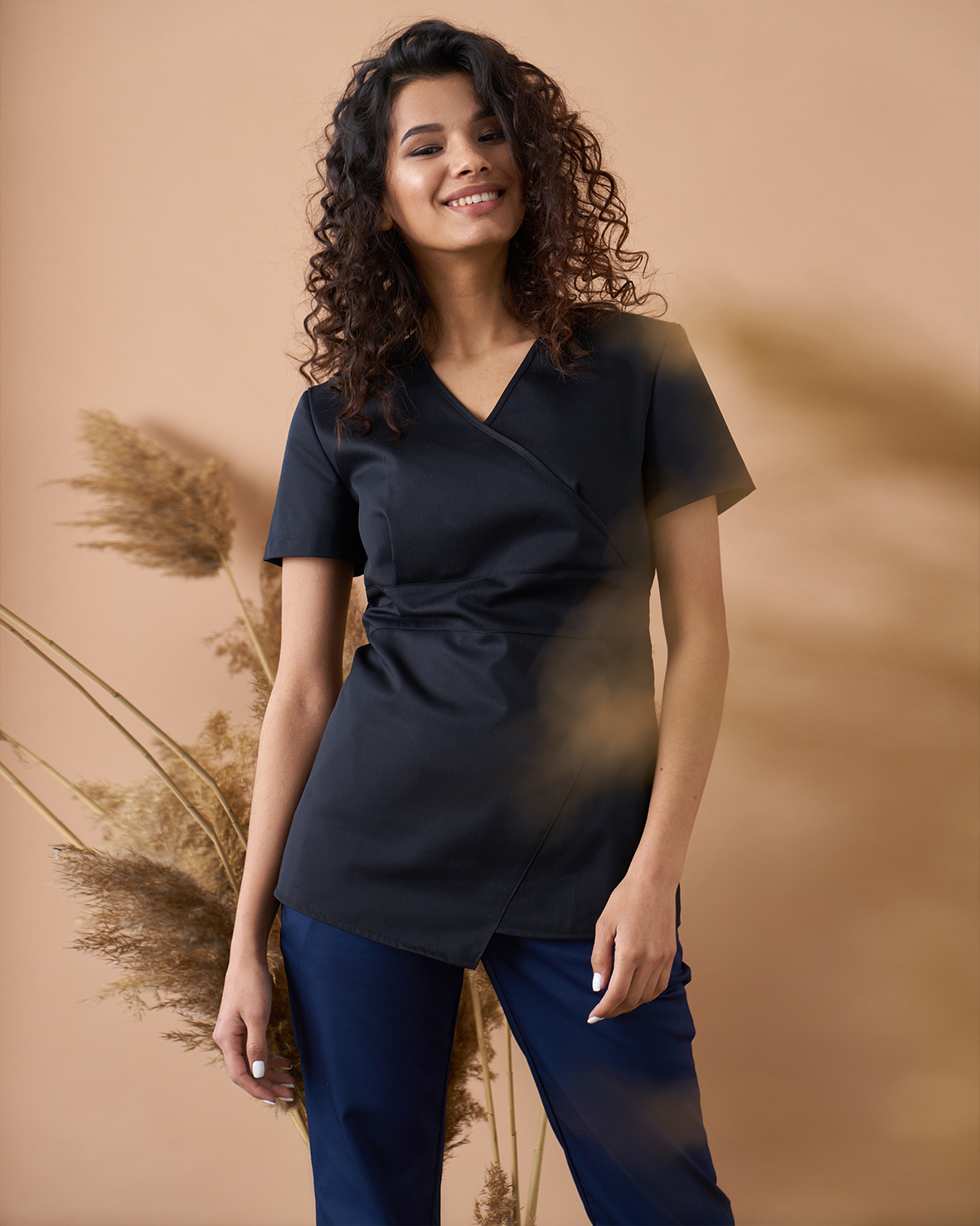 Блуза чёрная KL 202