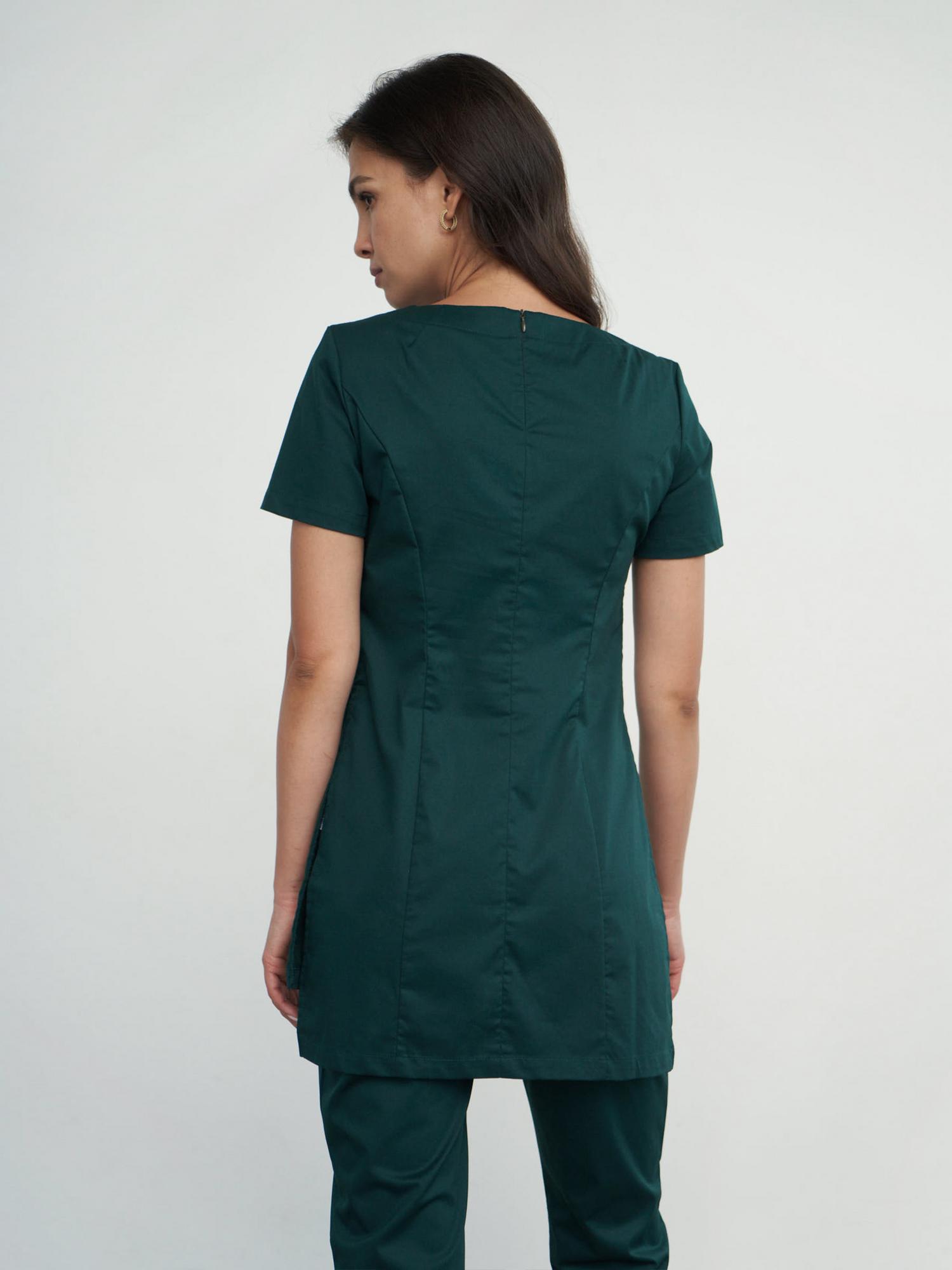 Туника изумрудная KL 203