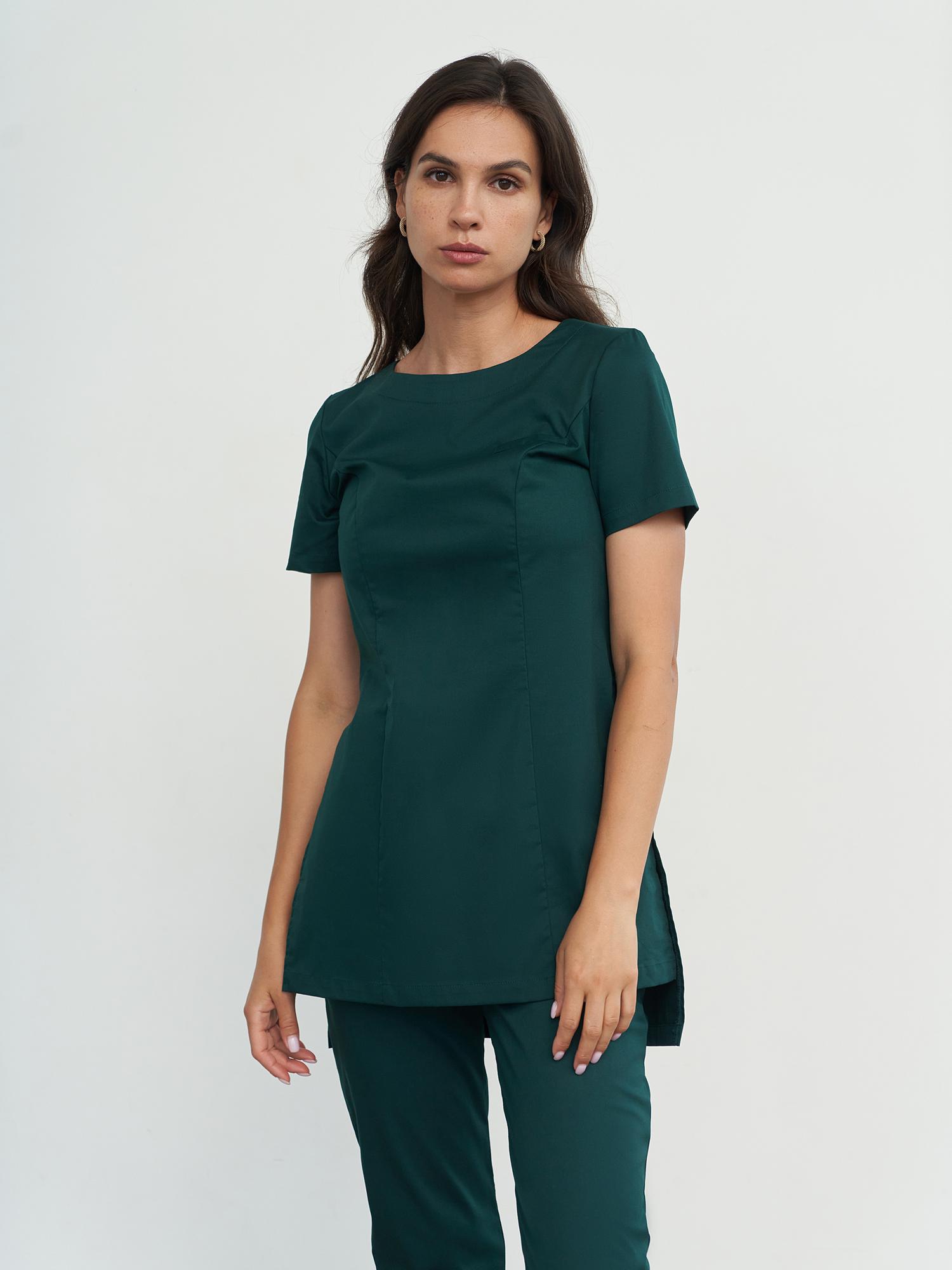 Туника изумрудная KL 203