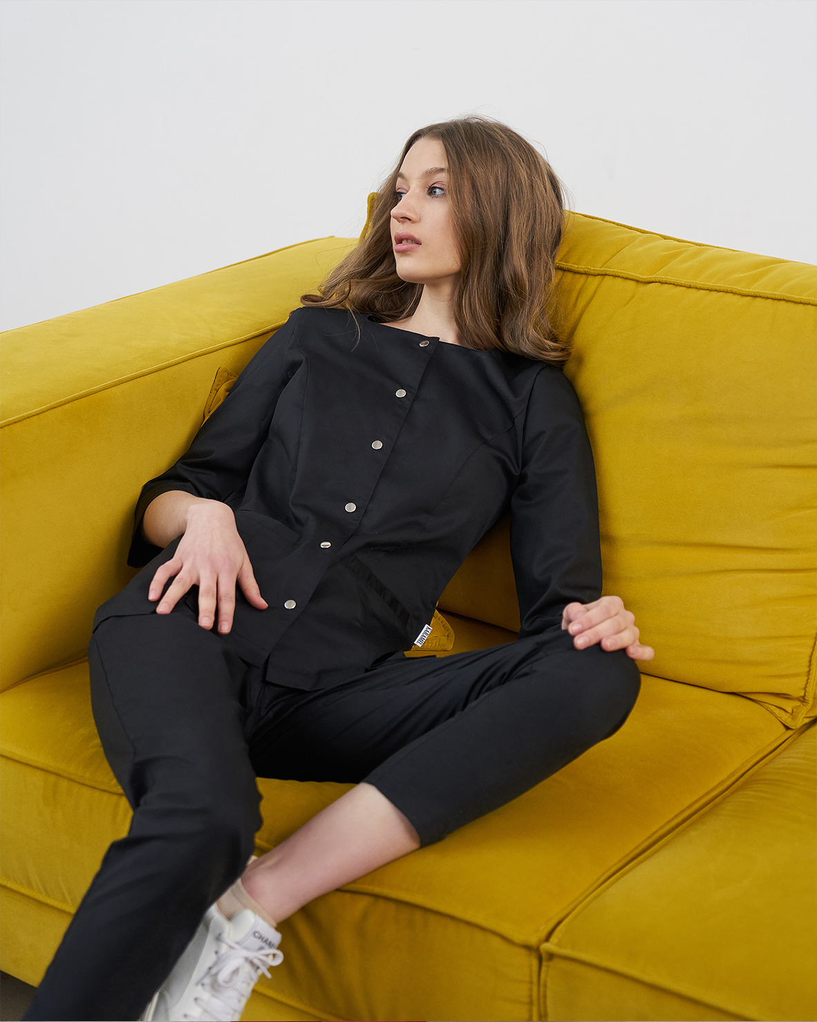 Блуза чёрная KL 205