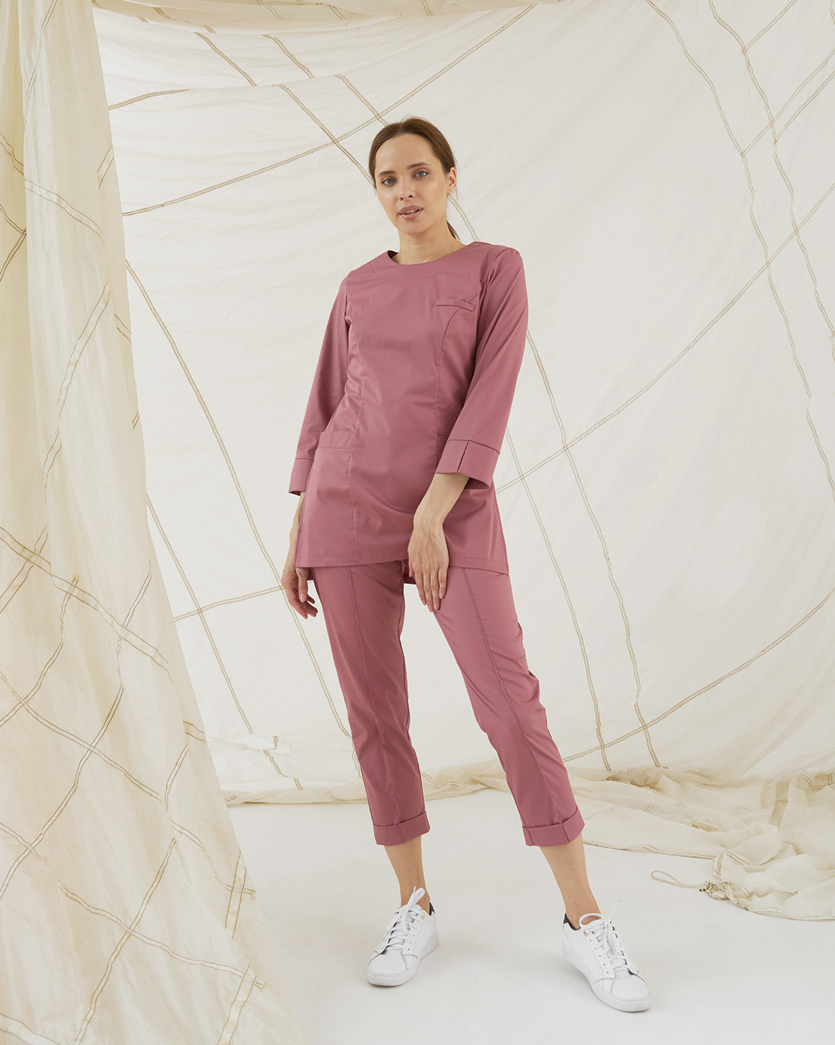 Туника пыльно-розовая KL 207