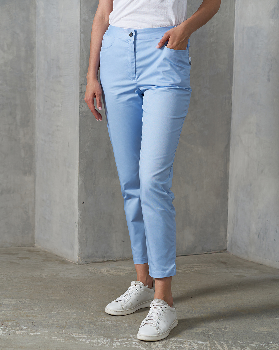 Брюки небесно-голубые KL 302