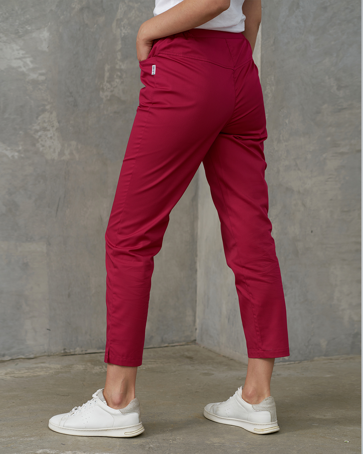 Брюки маджента KL 302