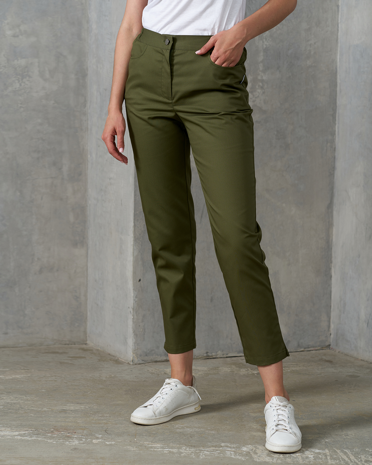 Брюки оливковые KL 302