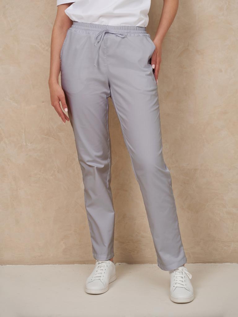 Брюки жемчужно-серые KL 307