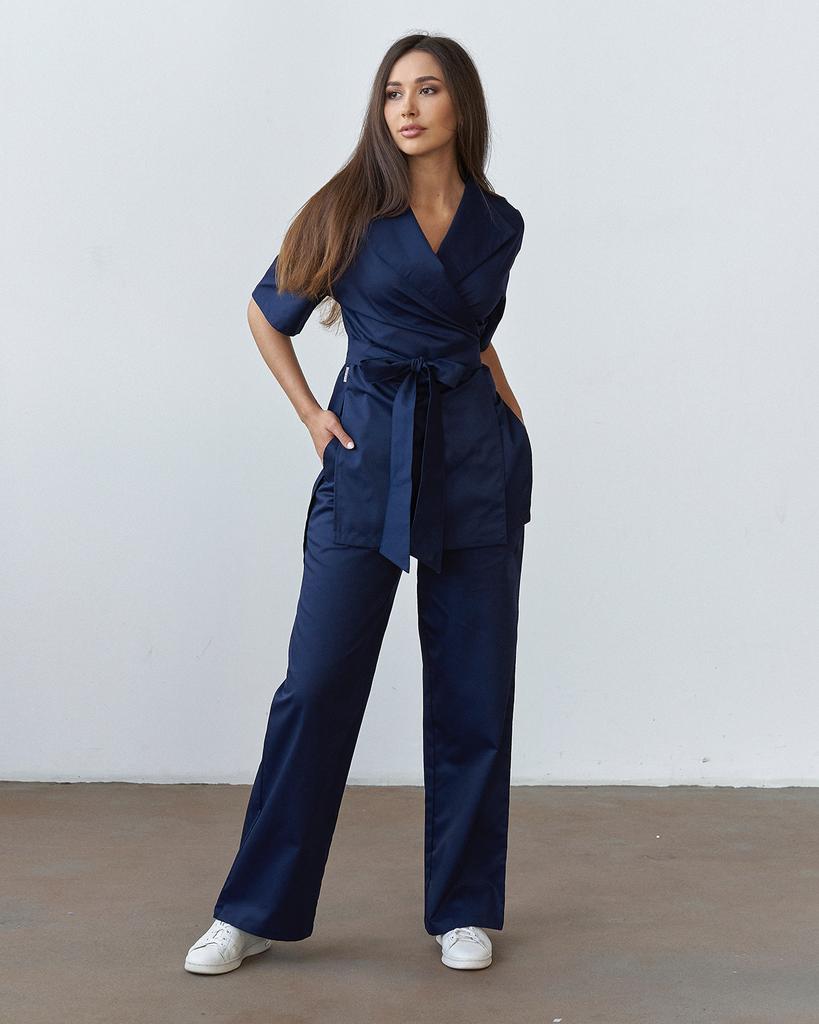 Брюки темно-синие KL 308