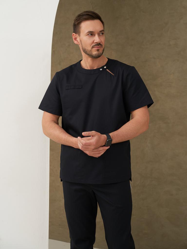 Блуза чёрная KM 201