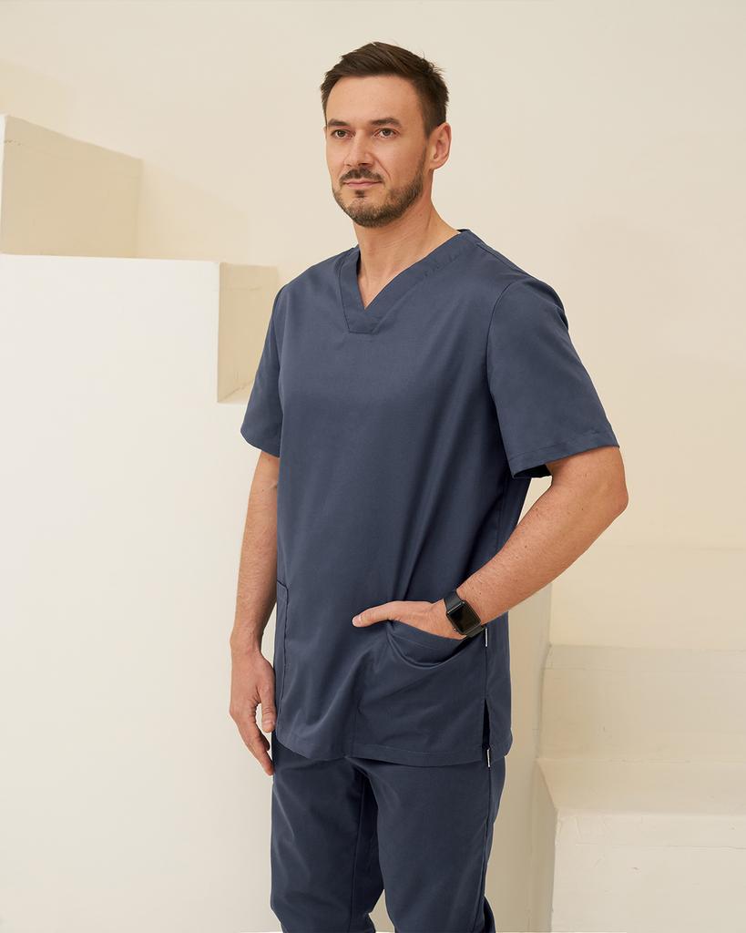 Хирургическая блуза графит KM 202