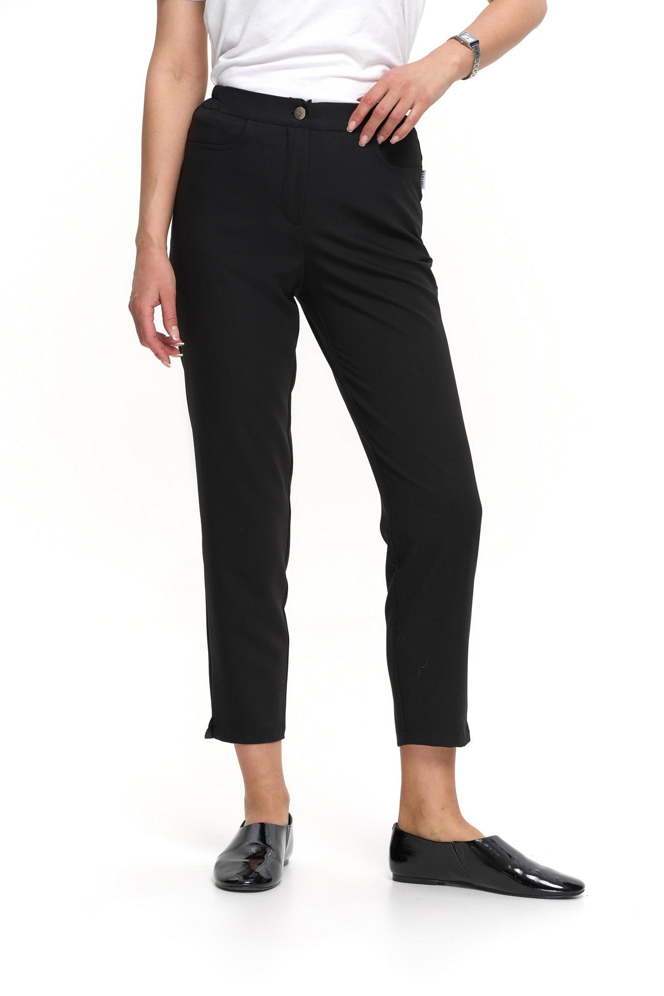Брюки укороченные черные KL 302