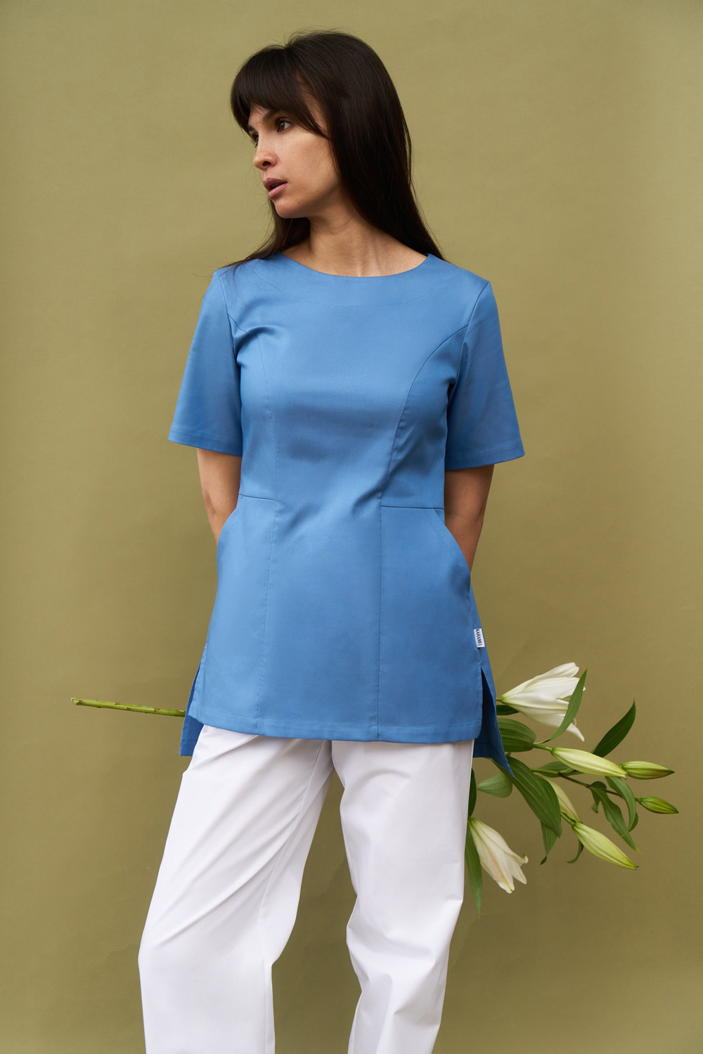 Туника с коротким рукавом гиацинт KL 214