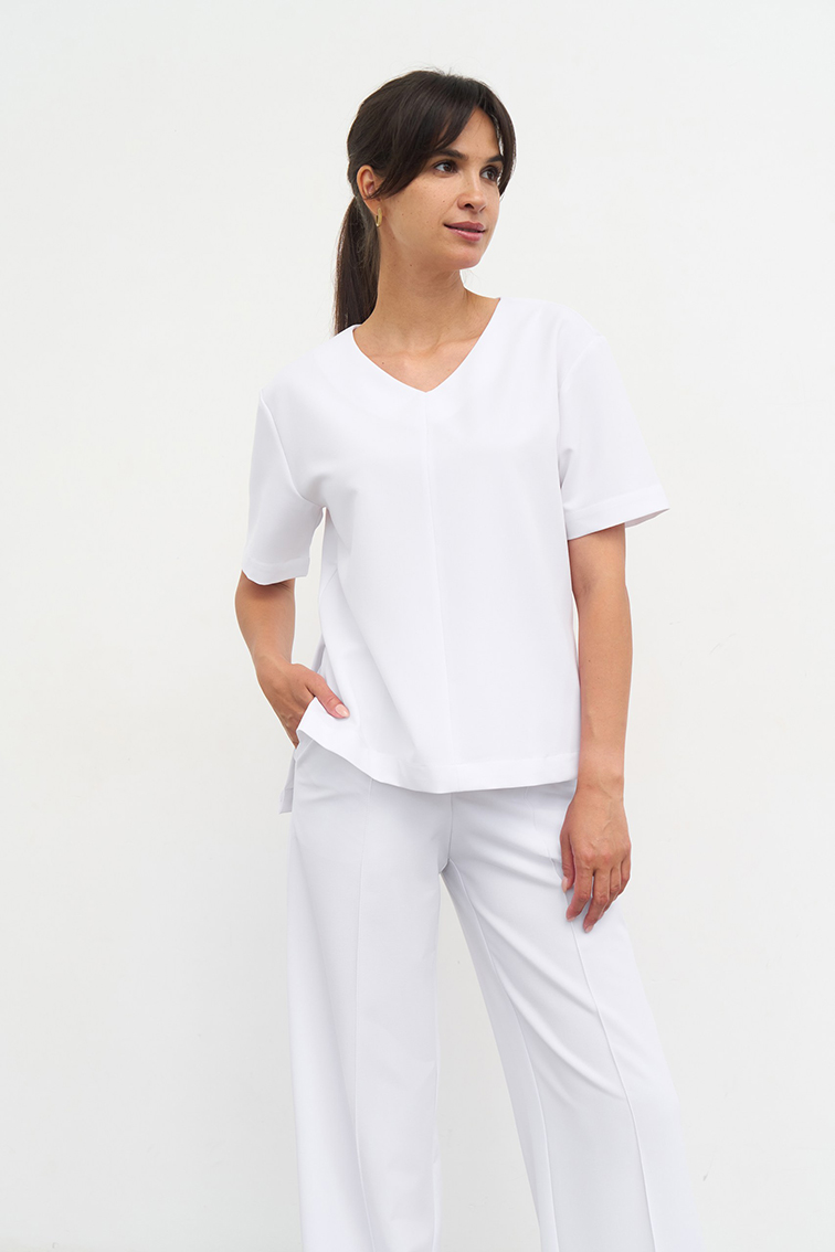 Хирургическая блуза белая KL 215