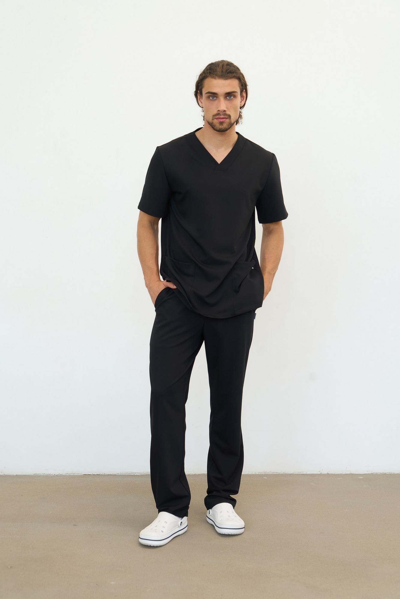 Брюки черные KM 301