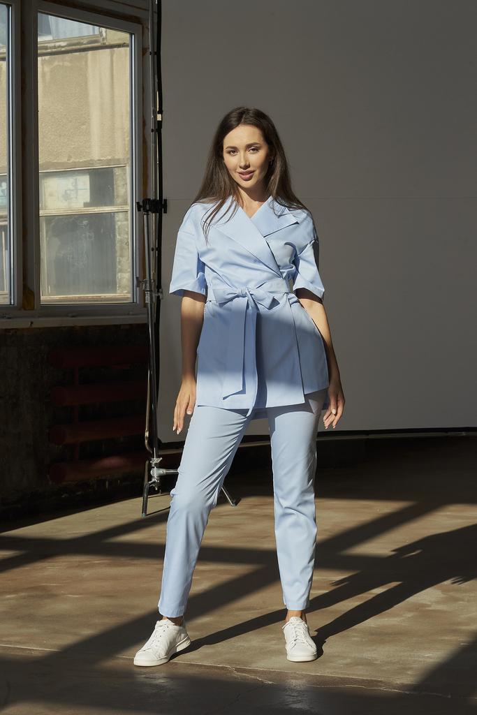 Брюки небесно-голубые KL 307