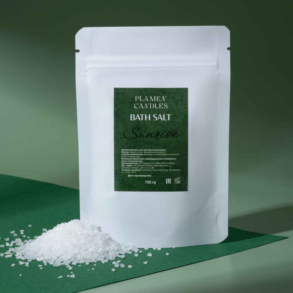 Соль для ванны 100 гр | Sunrise