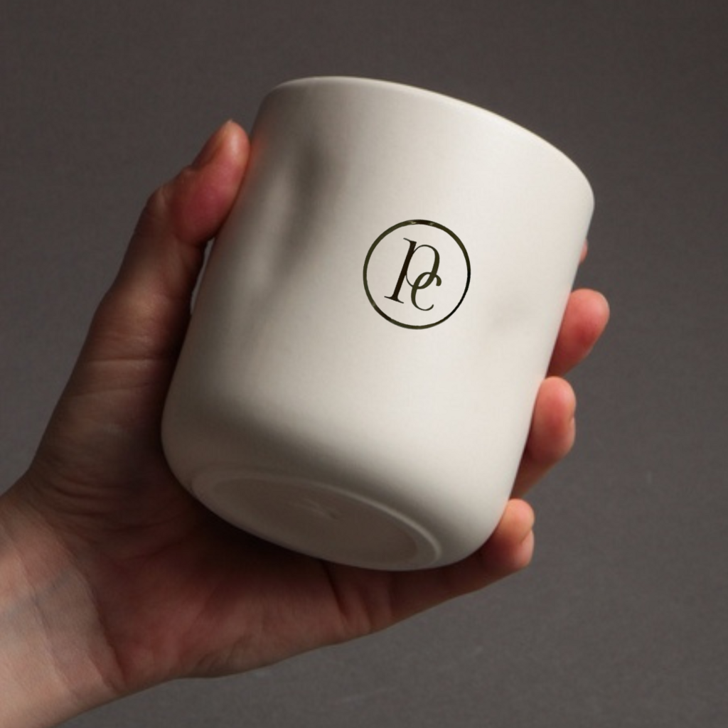 Свеча в керамике 340 мл | Moss