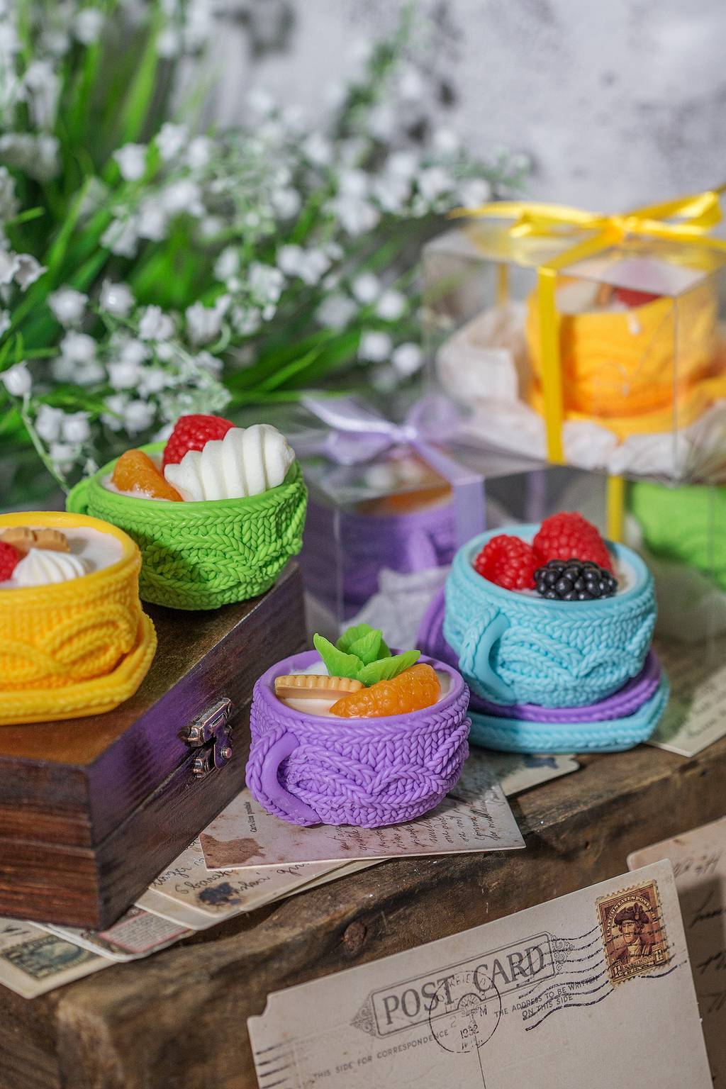 Чашка со сладостями - под заказ