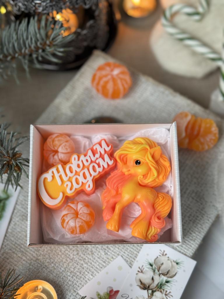 Набор - Лошадка в мандаринах M