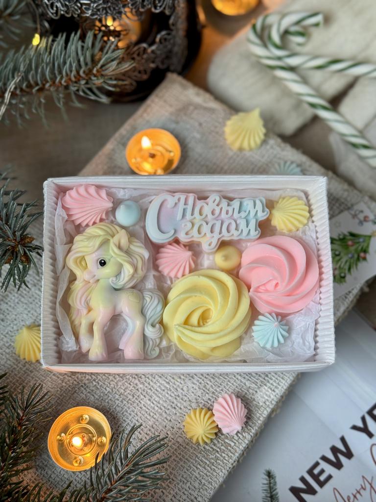 Набор - Лошадка с зефирками L