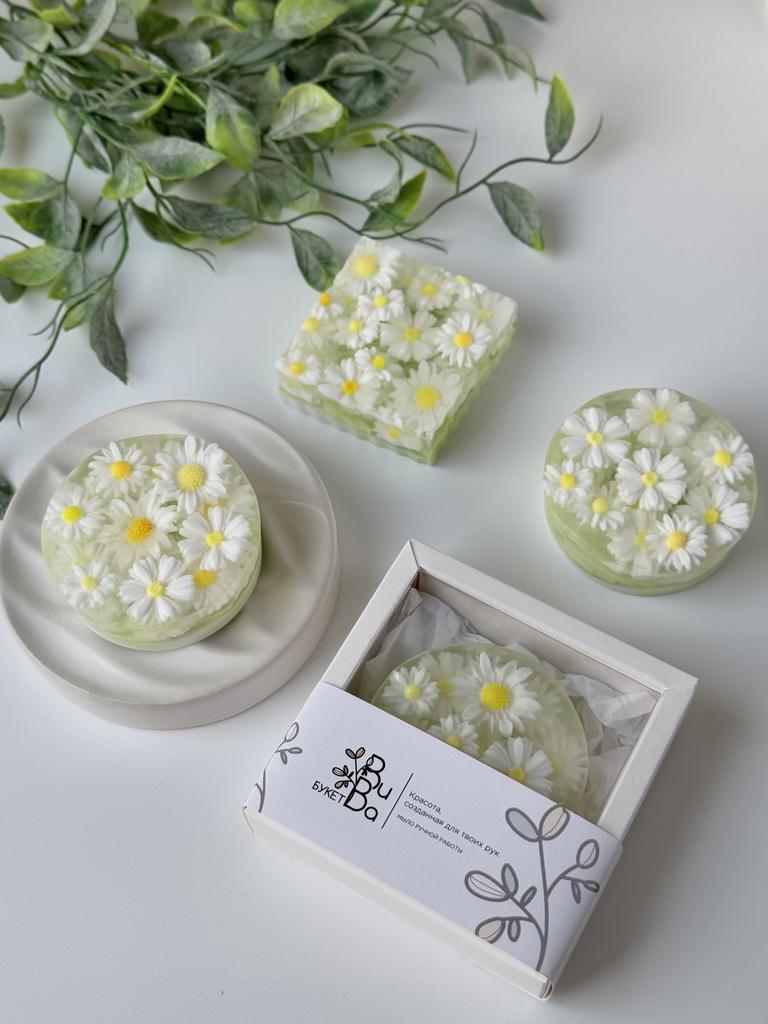 Авторское мыло - Ромашки