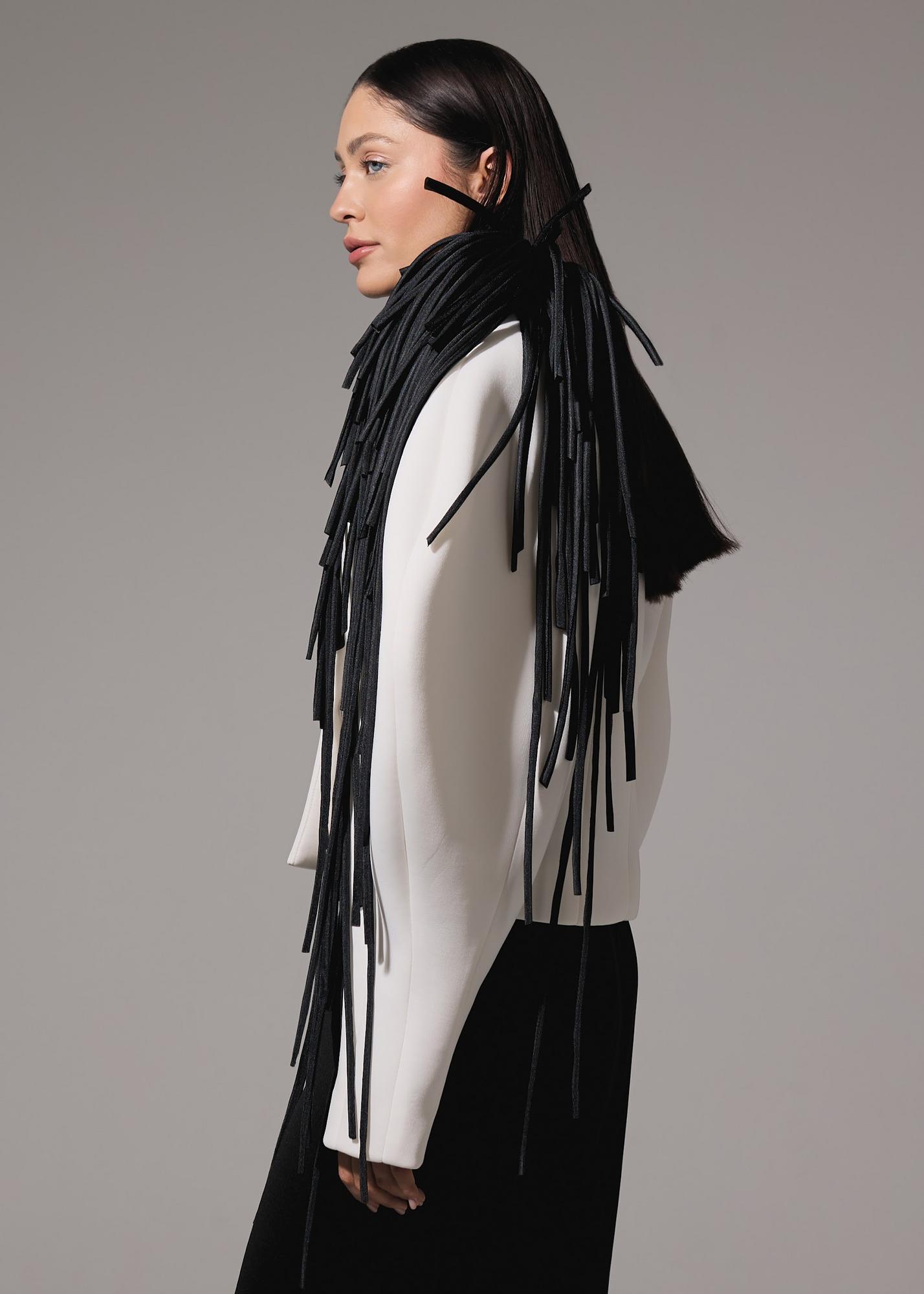 Брошь Ревери, черная