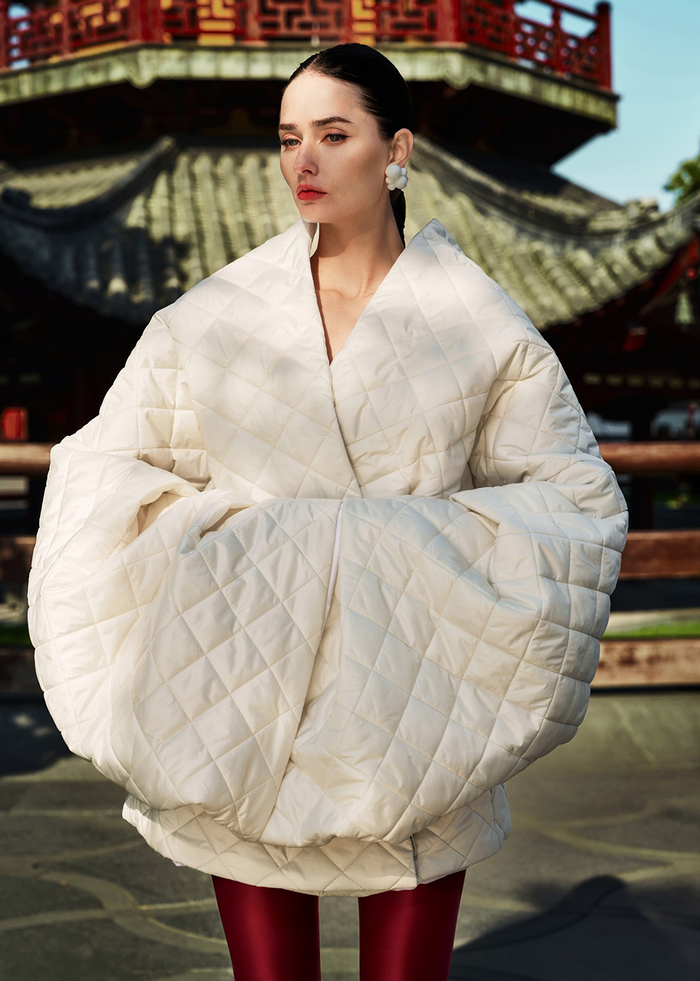 Кимоно стеганое