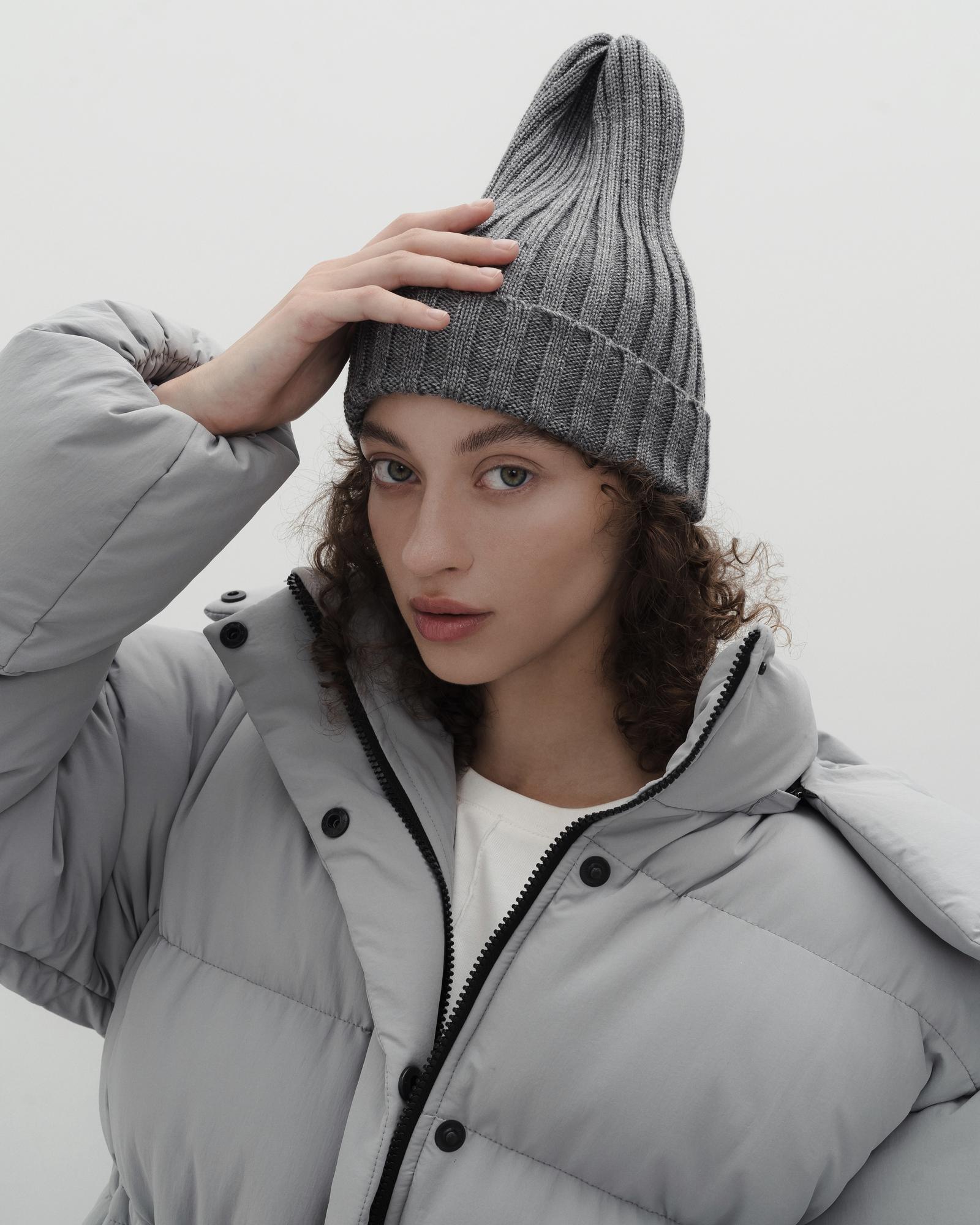 Шапка базовая из шерсти мериноса