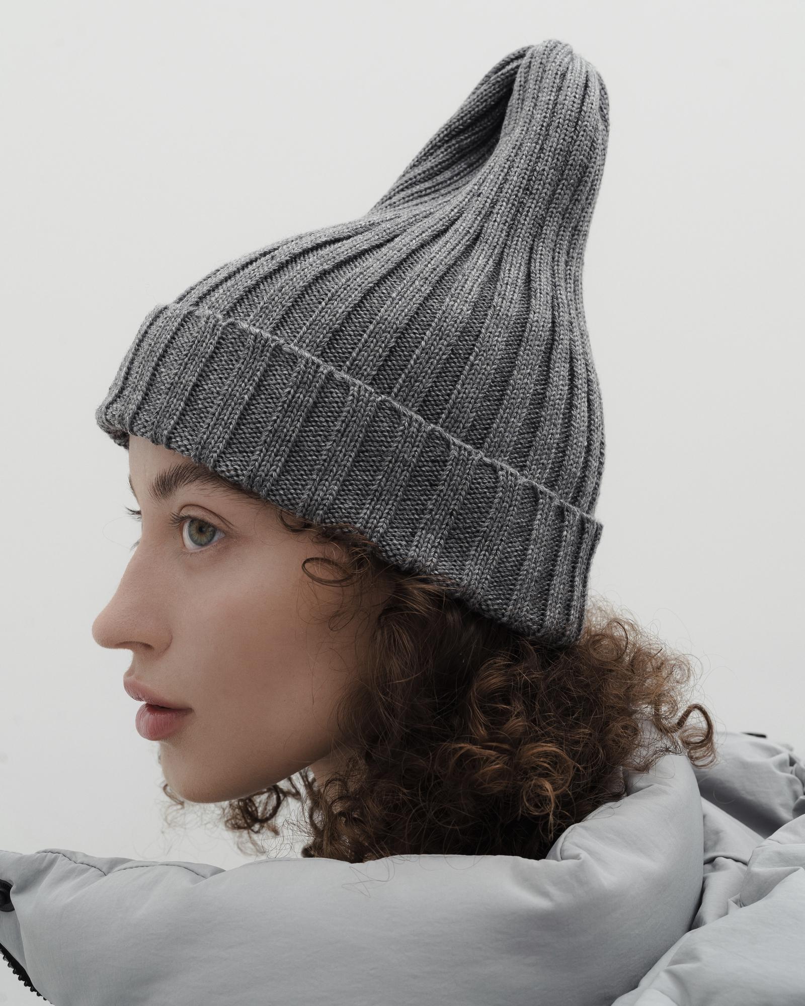 Шапка базовая из шерсти мериноса