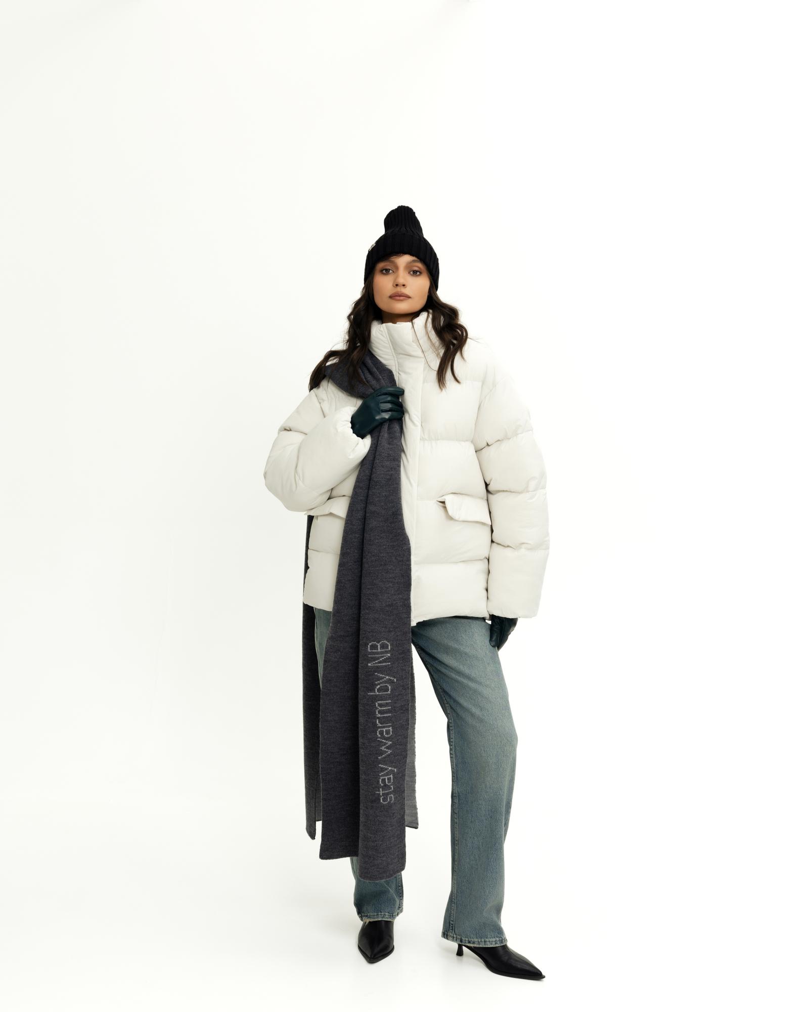 Шерстяной шарф STAY WARM