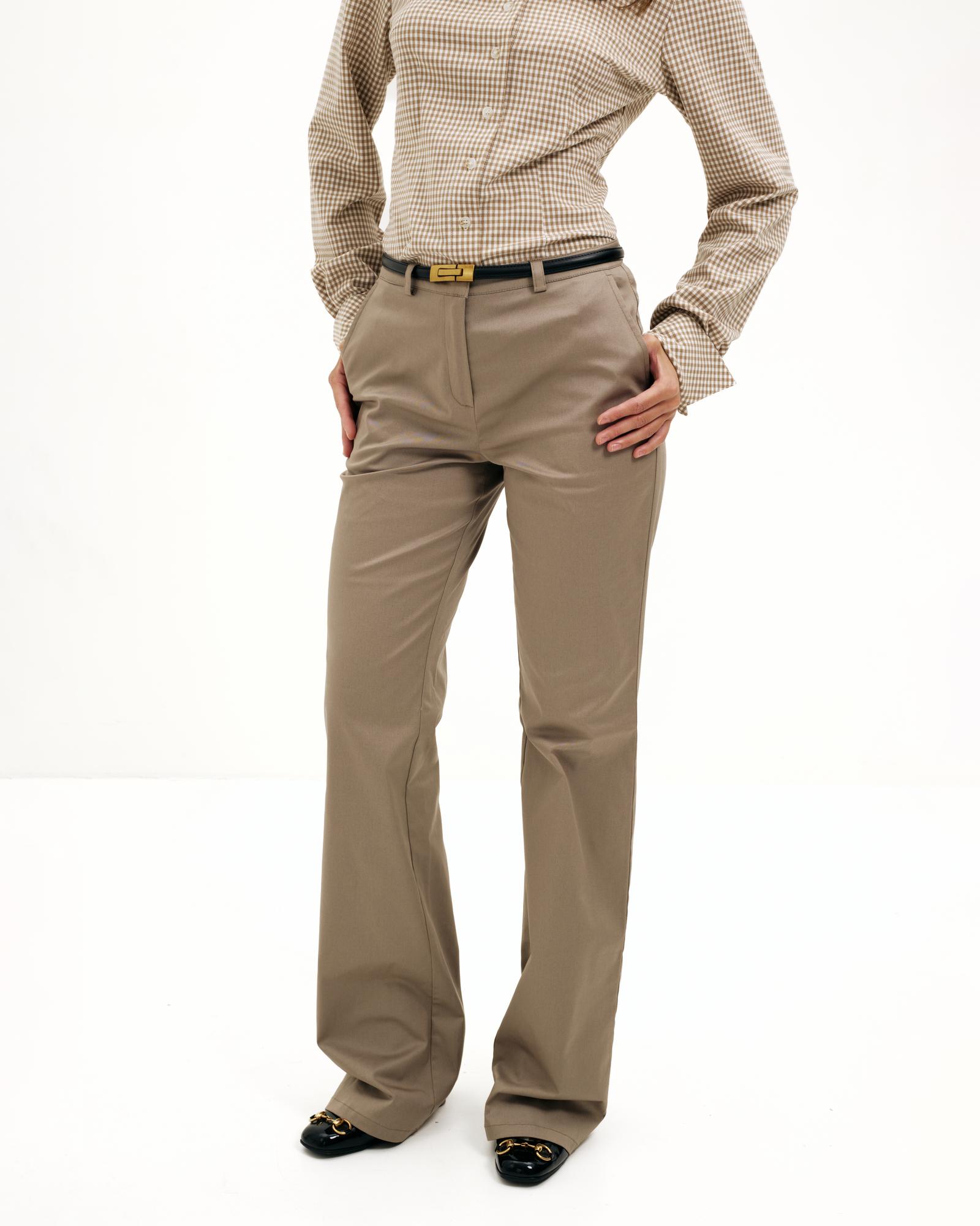 Брюки из хлопка