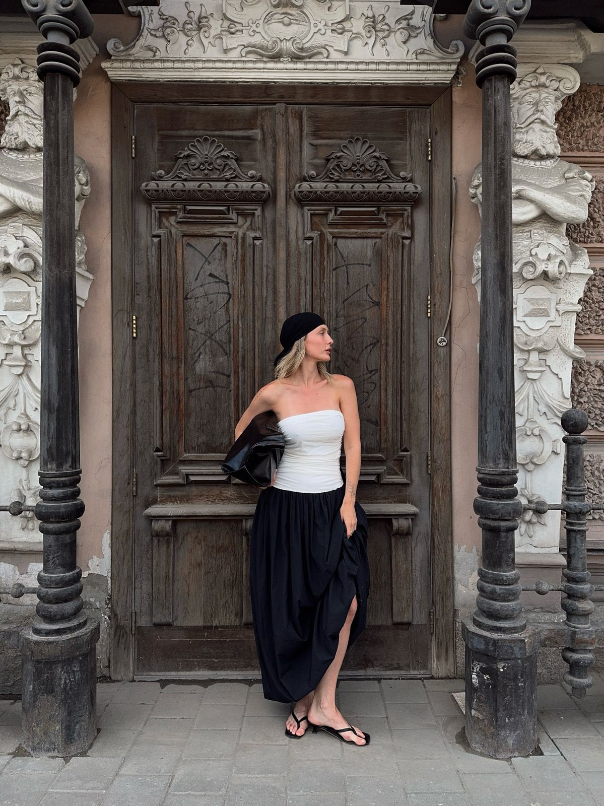 Платье-баллон AFINA