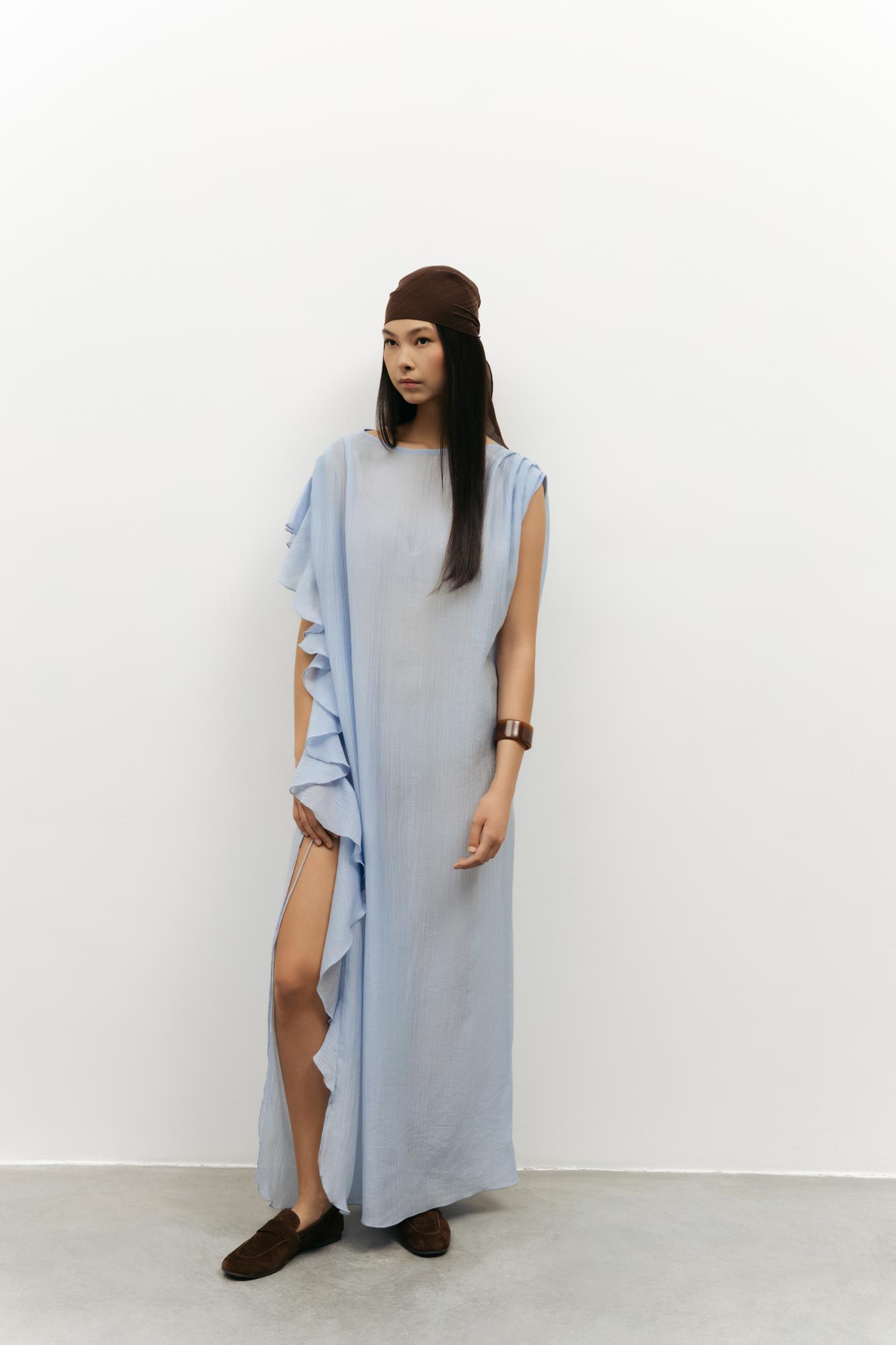 Платье с воланами FORTUNA