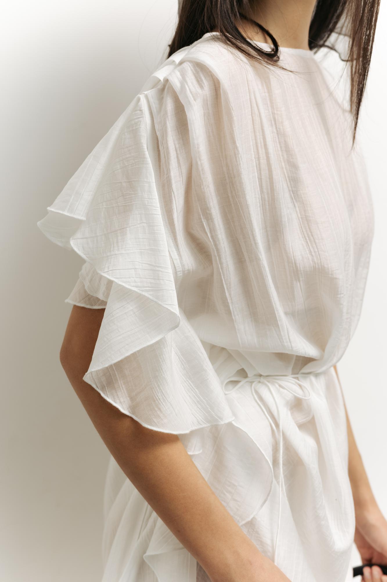 Платье с воланами FORTUNA