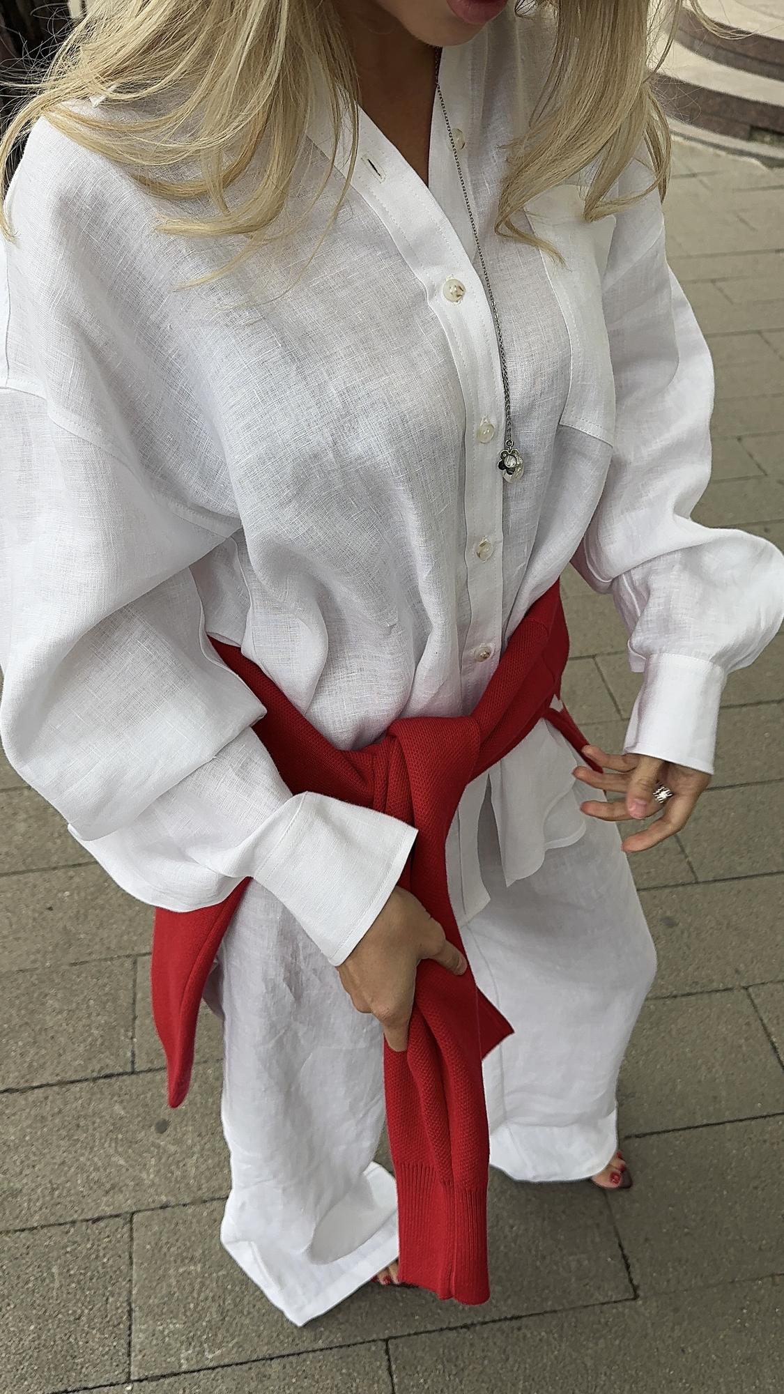 Рубашка изо льна ROI