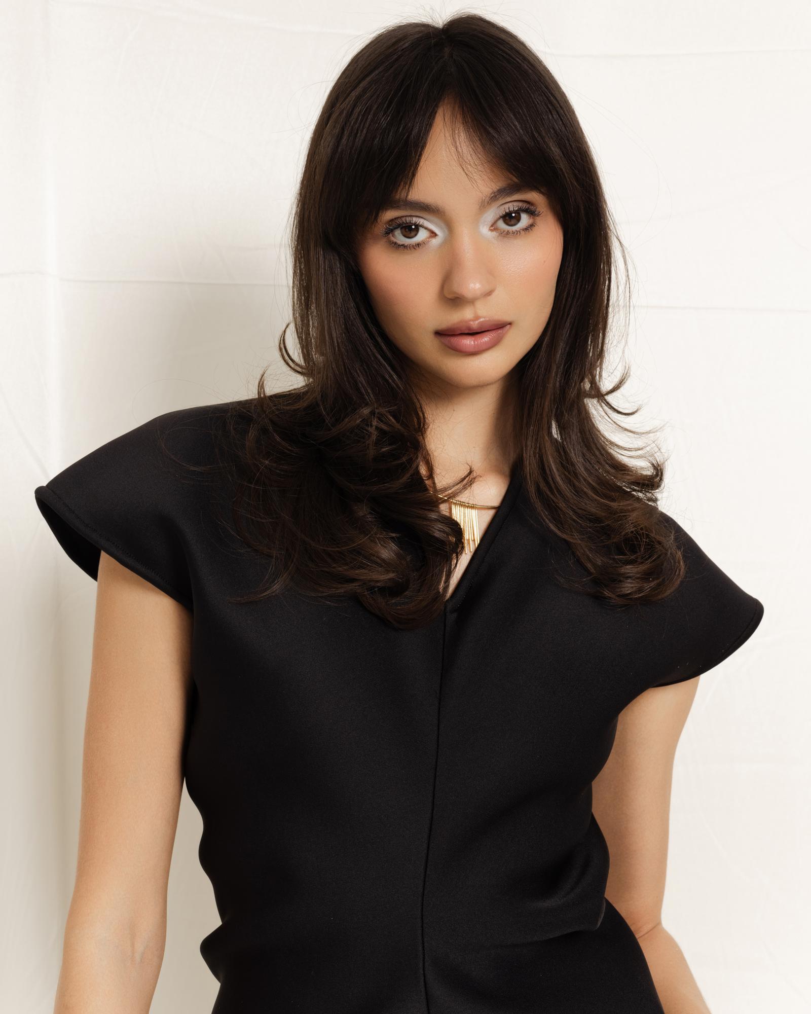 Платье силуэтное BLACK SWAN