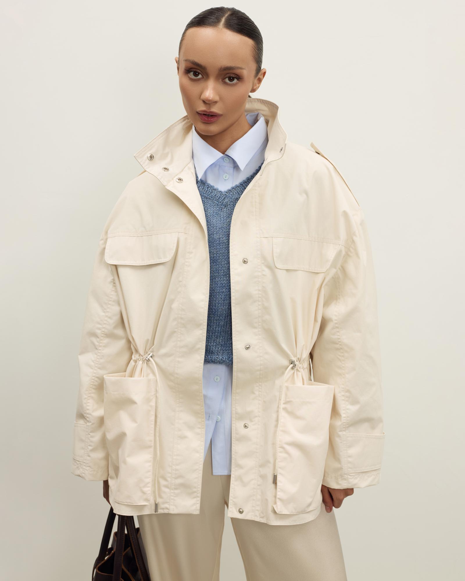 Облегченная куртка на кулиске МЕЖДУ ВЕТРАМИ