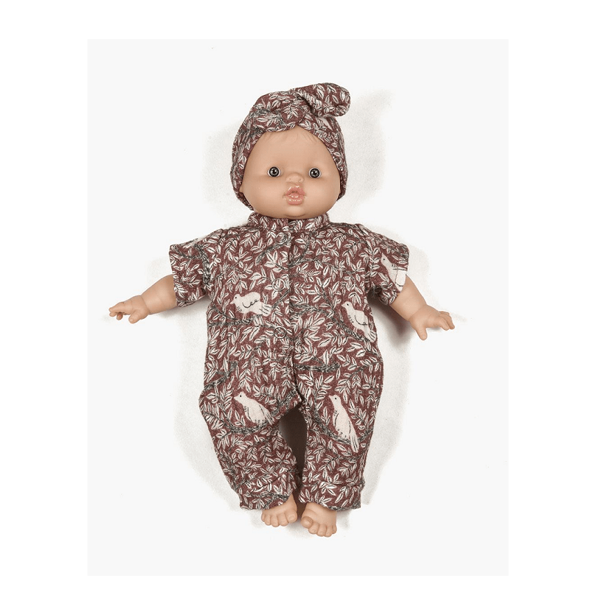 Комбинезон с повязкой , птицы