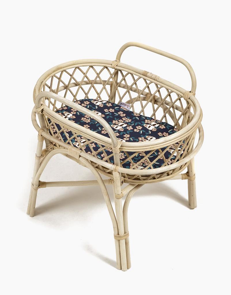 Корзина на подставке для куклы Padang с матрасиком Mandarins