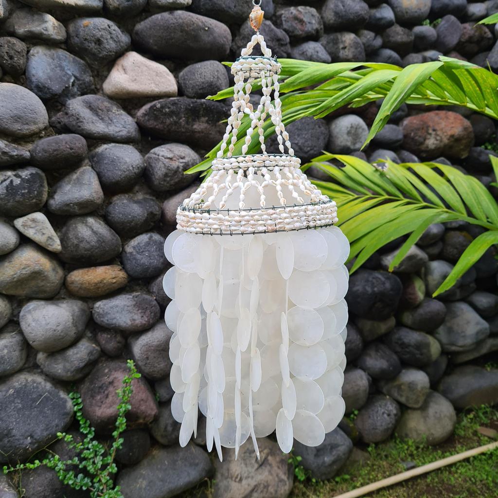 Люстра поющие ракушки Кружевной верх (20х30)