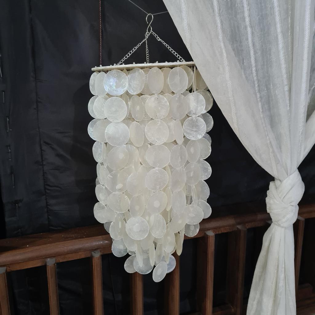 Люстра поющие ракушки Плоская (30х60)