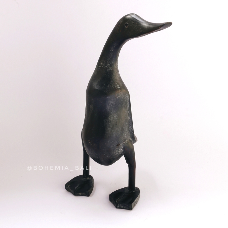 Интерьерная игрушка из дерева утка