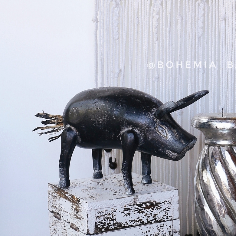 Интерьерная игрушка свин