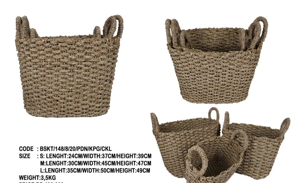 Basket sea grass 35
