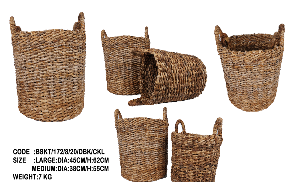 Big basket banana leaf 46