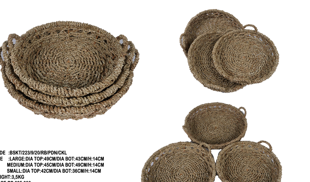 Baskets sea grass 69