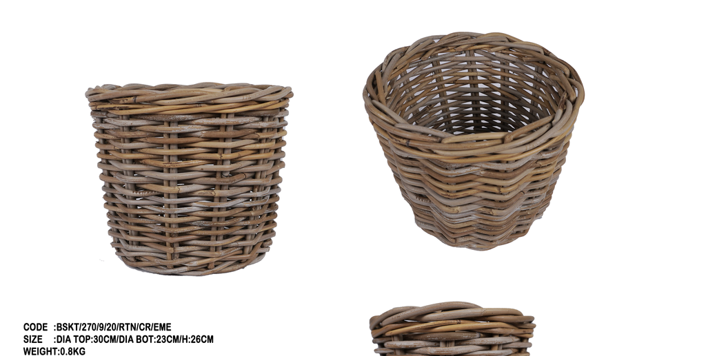 Basket rattan 77